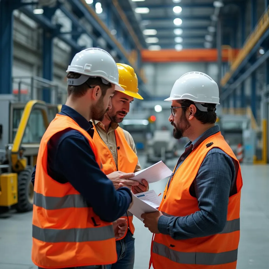 Auditoría en planta industrial